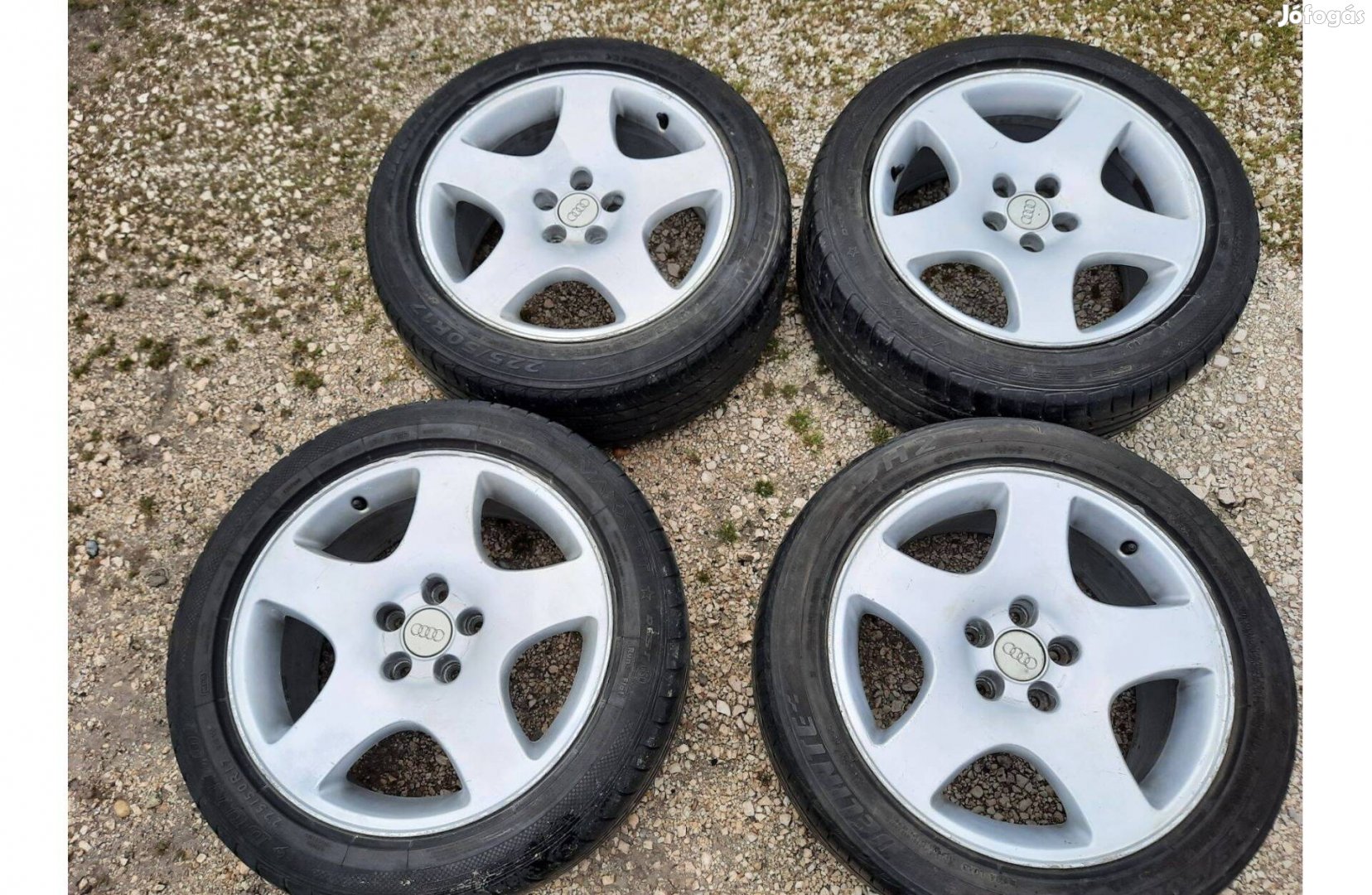 17 colos AUDI alufelni: 5x112 . 8Jx17 . Et35 , Vw ,Seat,Skoda stb