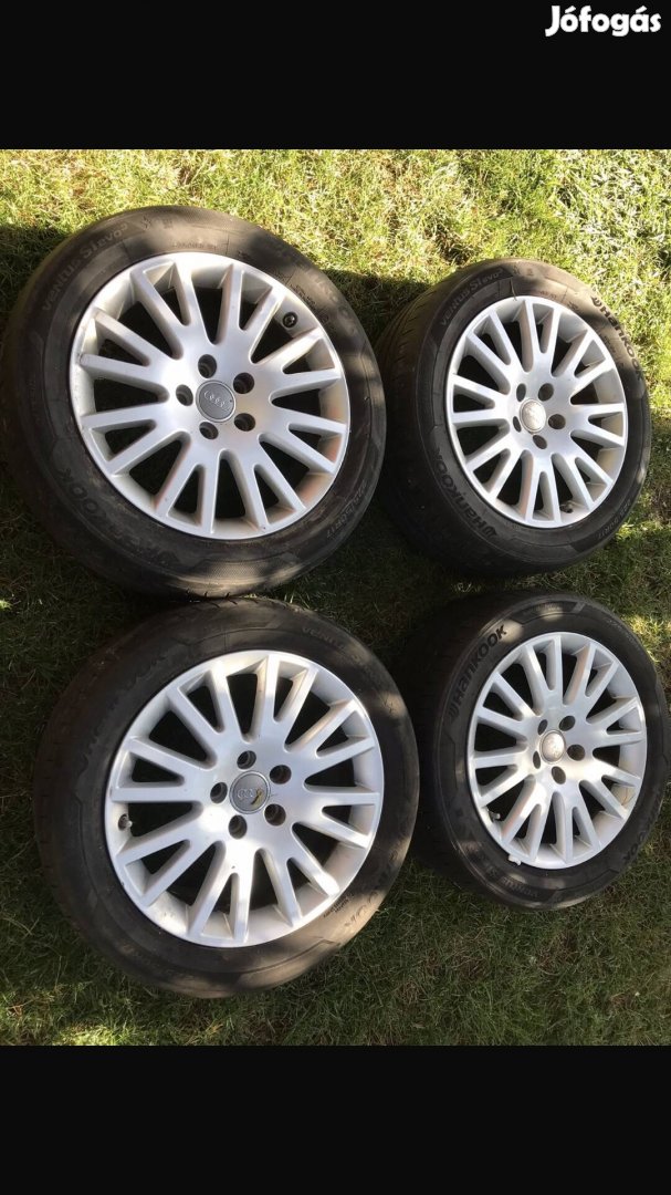17 colos Audi alufelni 17 col A6 gyári 5x112