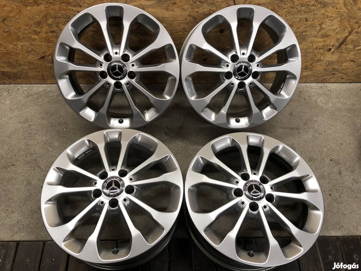 17 colos Mercedes alufelni 5x112 gyári, 17 col