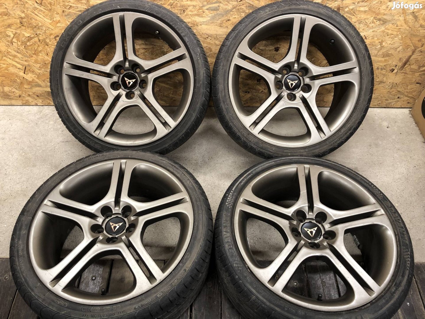 17 colos Seat Ibiza Cupra alufelni, 5x100, 17 col