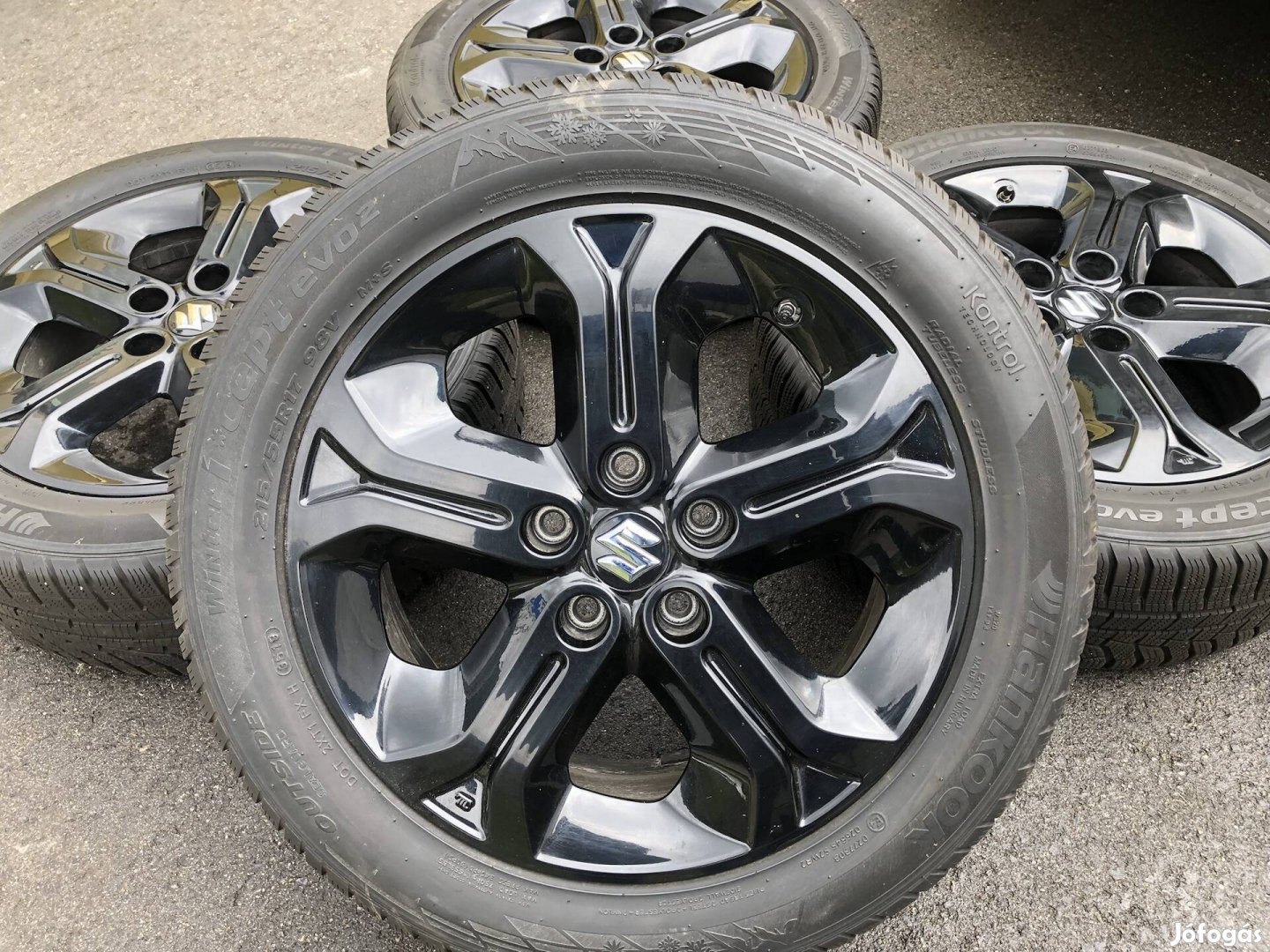 17 colos Suzuki Vitara alufelni 5x114,3 fekete 17 col