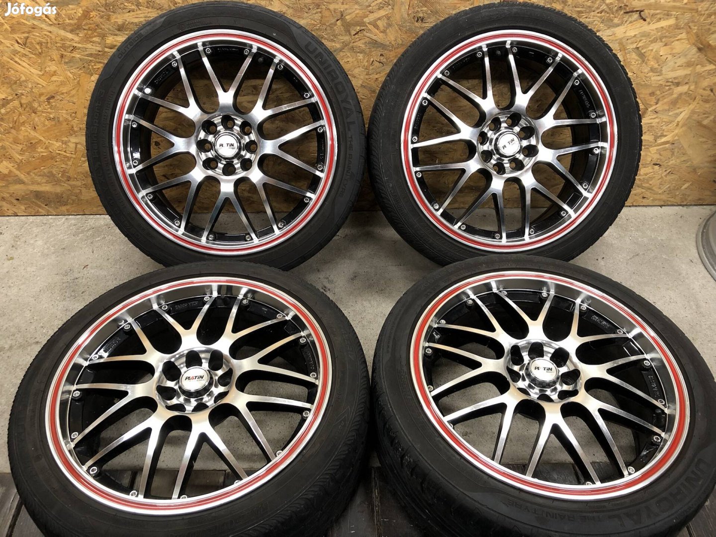 17 colos alufelni Platin 4x100 4x108