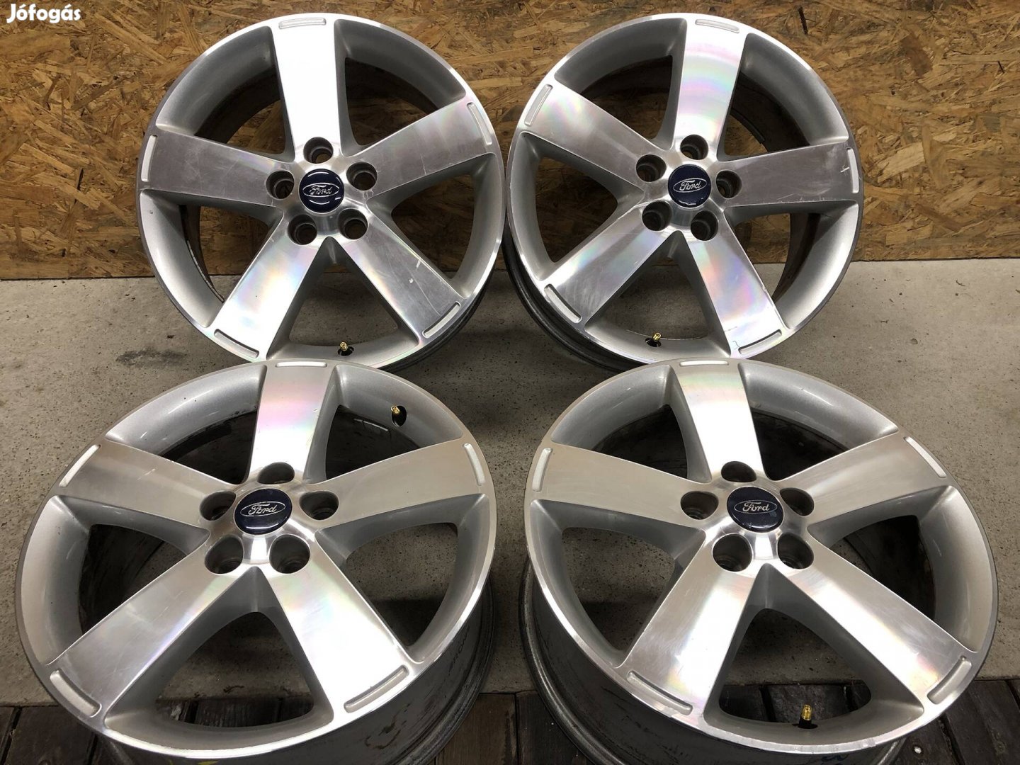17 colos gyári Ford alufelni 5x108 Mondeo, Focus 17 col