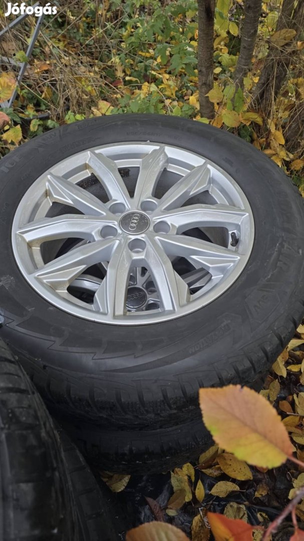 17 colos gyári Q5 alufelni téli gumi 17 col