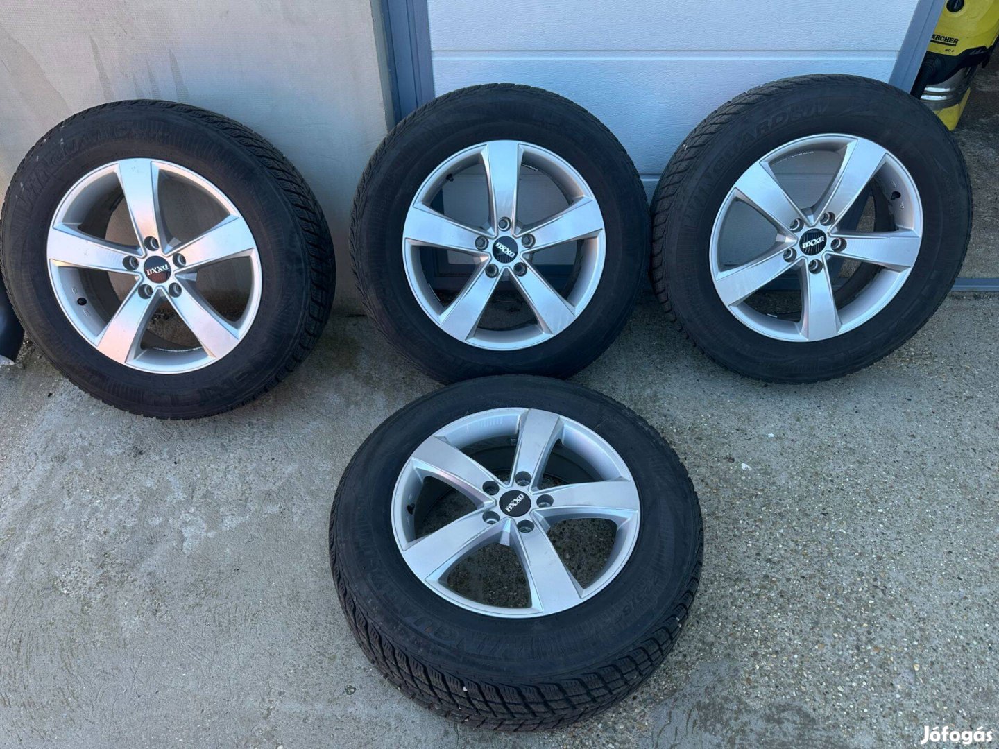 17-es 5x114.3 -as alufelni szett eladó