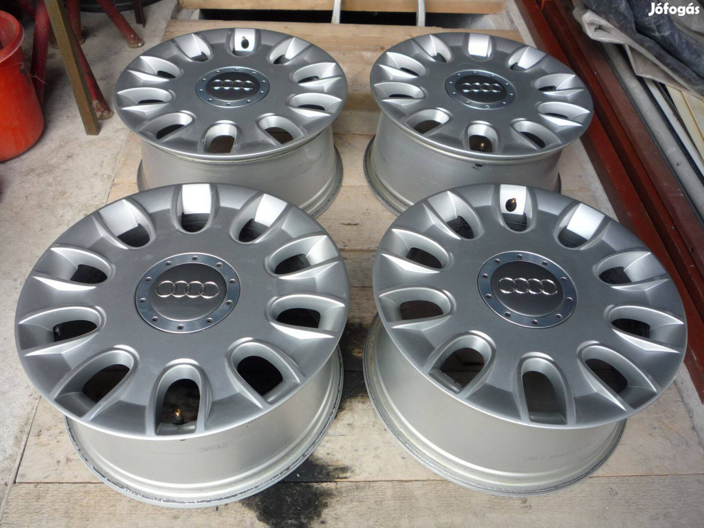 17-es AUDI gyári 5X112 alufelni garnitúra eladó!