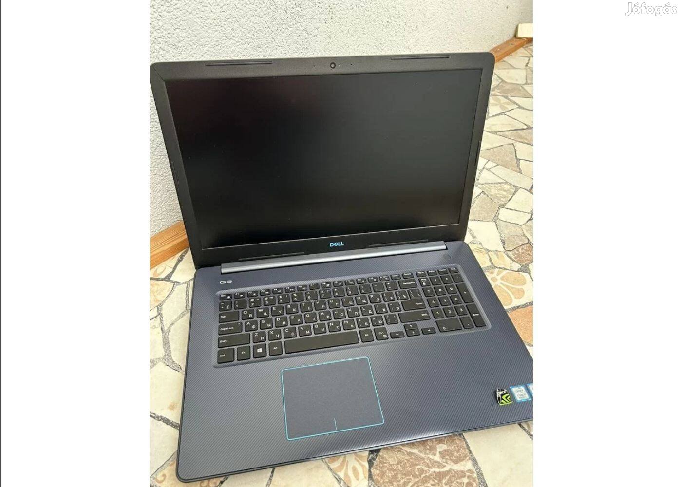 17-es kijelzős Dell laptop eladó 256 GB SSD + 2 TB HDD