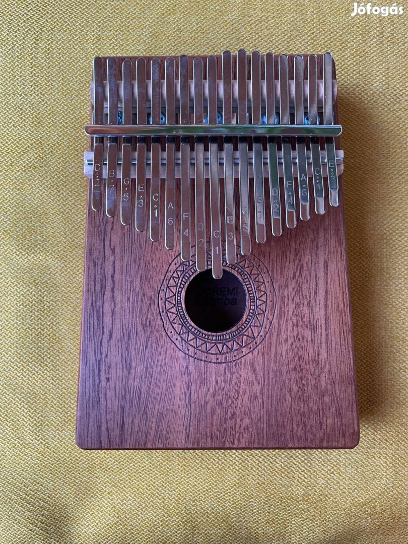 17 hangos C dúr kalimba (enyhén szépséghibás, sorszám: K1)