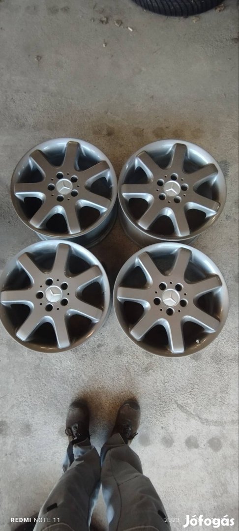 17"os mercedes alufelni szett 5*112es