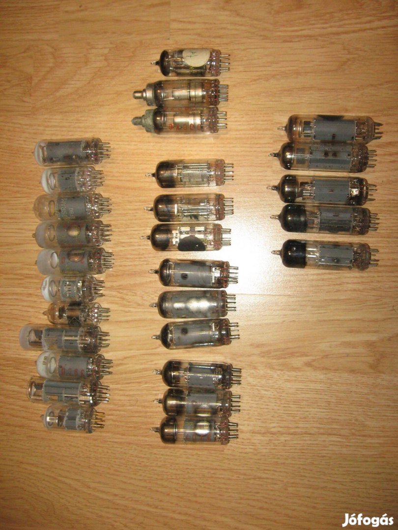 17db Elektroncső Rádiócső Vákuumcső Tungsram EF80 ECL84