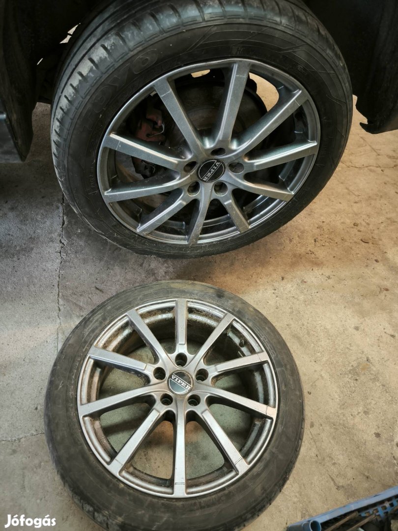 17es alufelni 5x108mm, Agy: 65mm, ET50 225/45