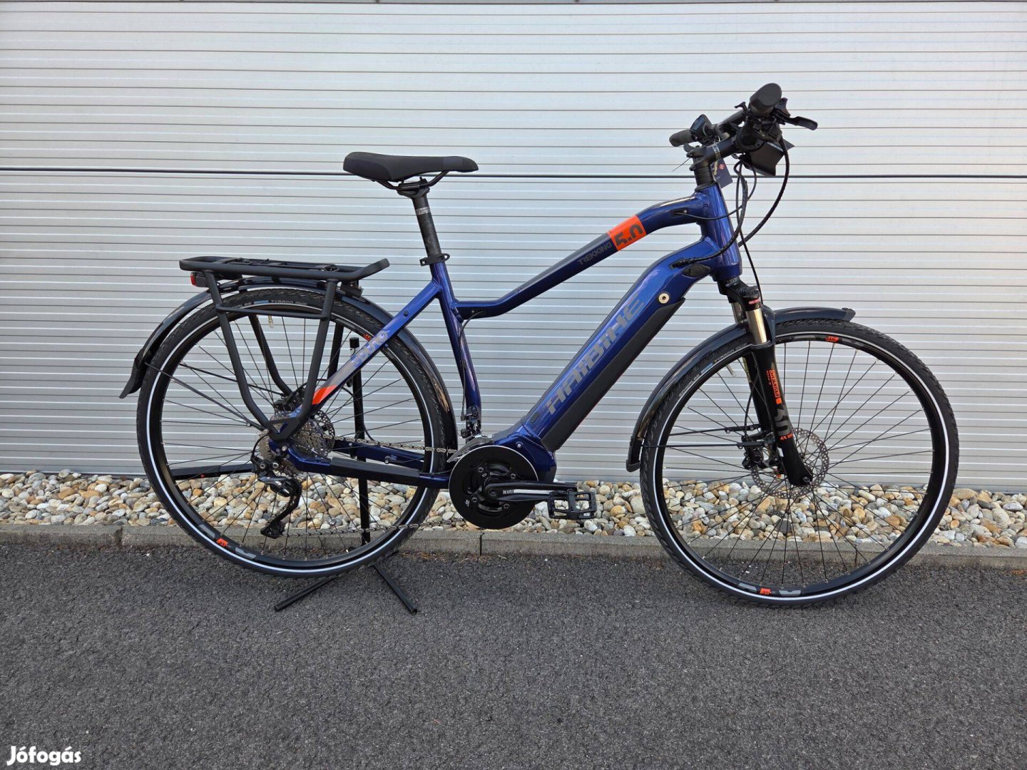 17km Haibike Sduro Trekking 5.0 ebike shimano XT Yamaha L