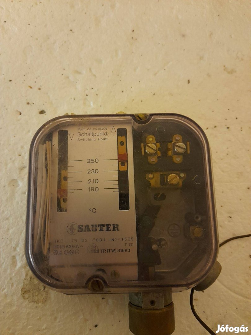 180C-250C Hőmérséklet kapcsoló Sauter Tkc 7B 32 F001 hüvely