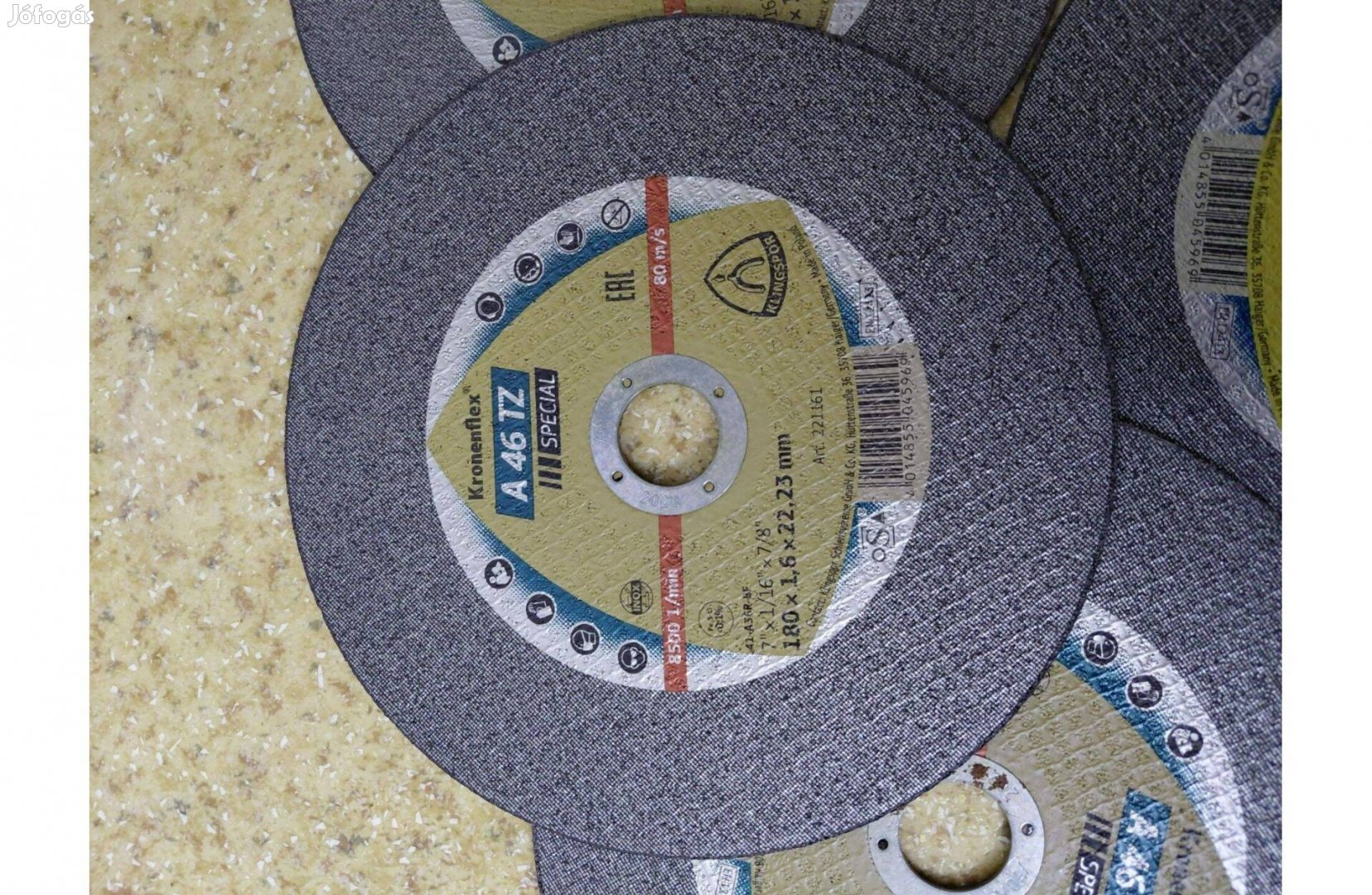 180 mm-es fém vágótárcsa 20 db