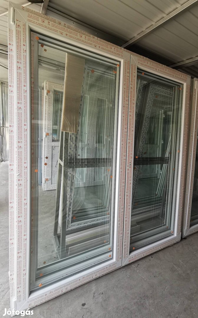 180x210 új műanyag erkélyajtó teraszajtó terasz ajtó 