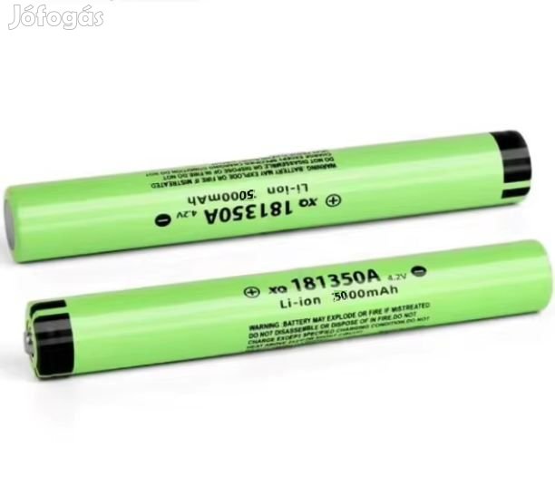 181350A 3,7-4,2V 5000mAh Li-ion Akkumulátor   (6041)