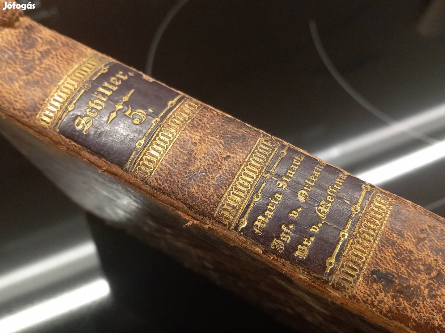 1838! Schiller antik könyv ötödik kötet