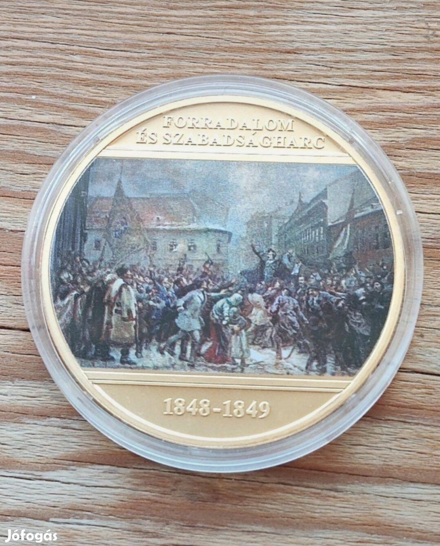 1848-1849 forradalom és szabadságharc emlékérem plakett