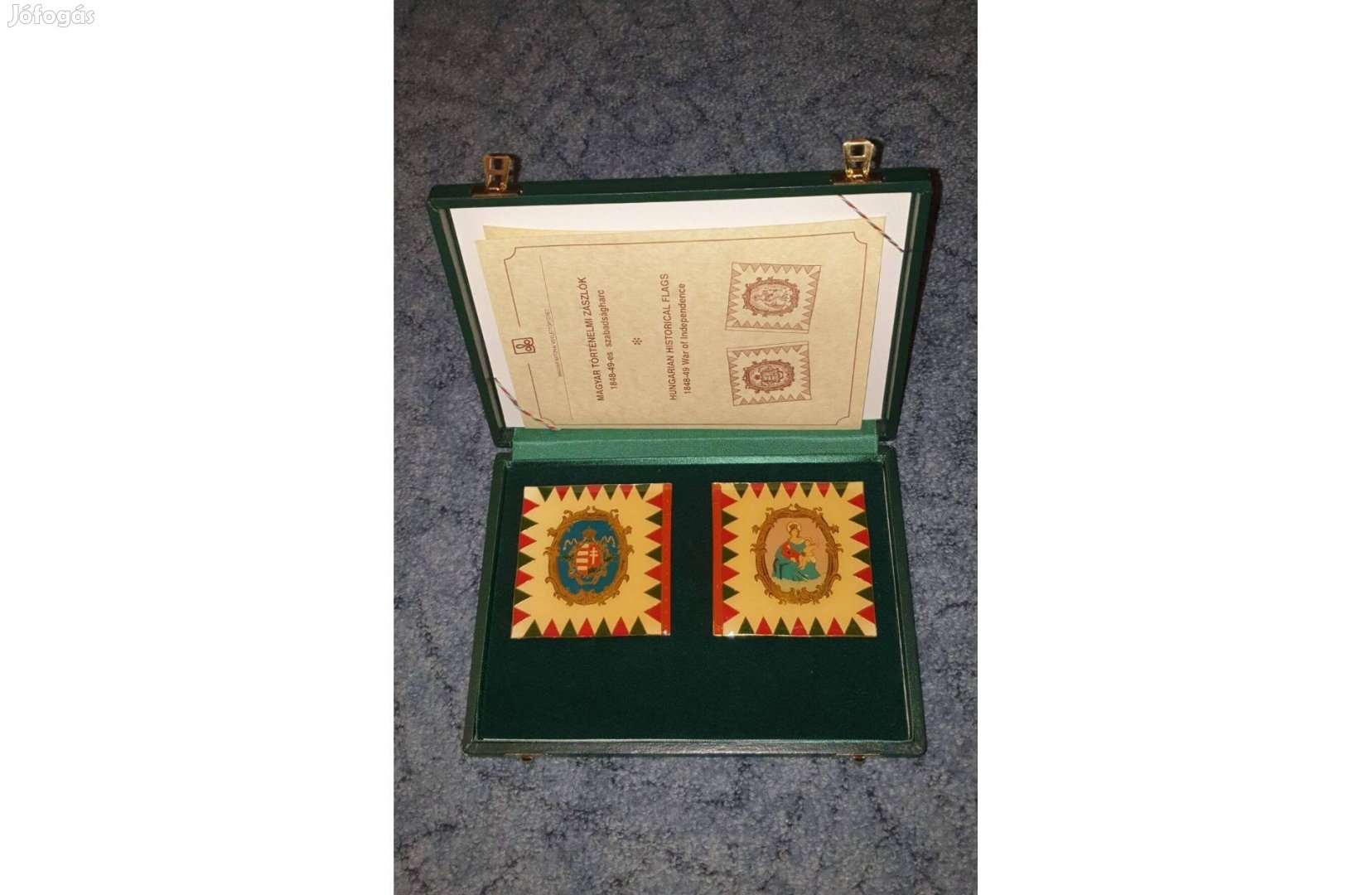 1848-49es magyar szabadságharc miniatűr zászlók