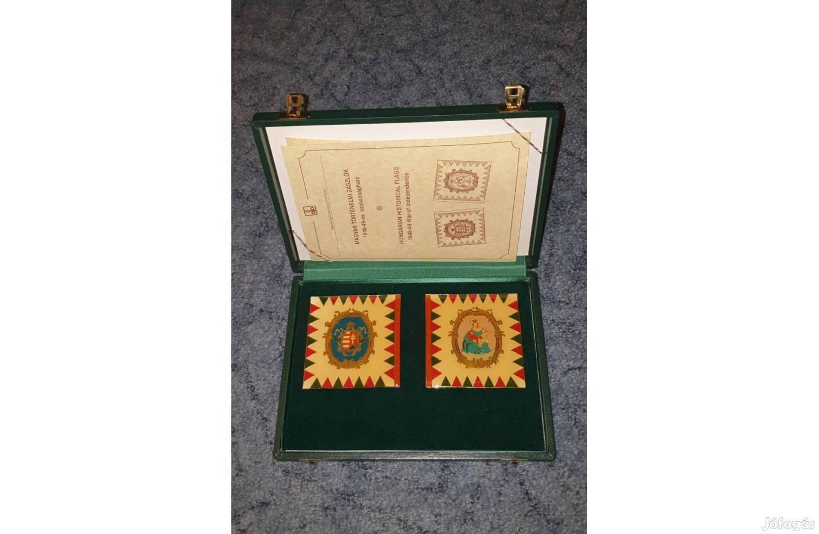 1848-49es magyar szabadságharc miniatűr zászlók