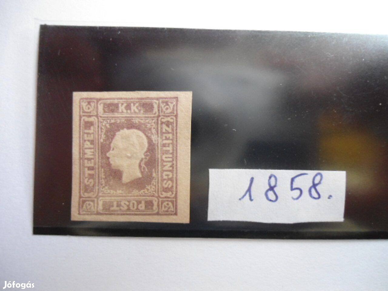 1858.Austria Stamp For Sale.Szép állapotban eladó.5500 Euró