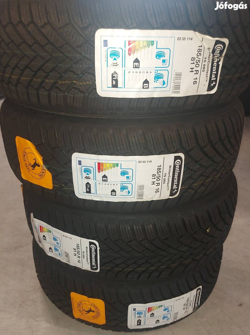 185/50 R16 Continental téligumi szett