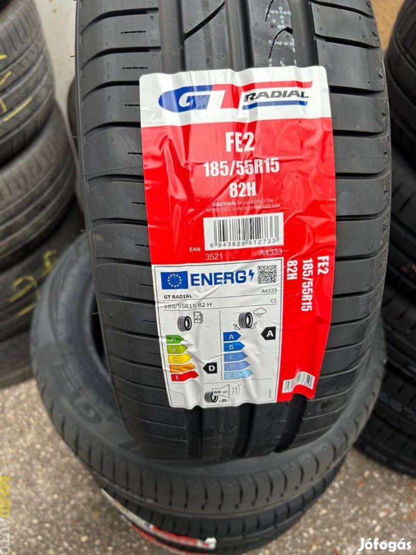 185/55R15 Gtradial FE2,Új nyárigumi