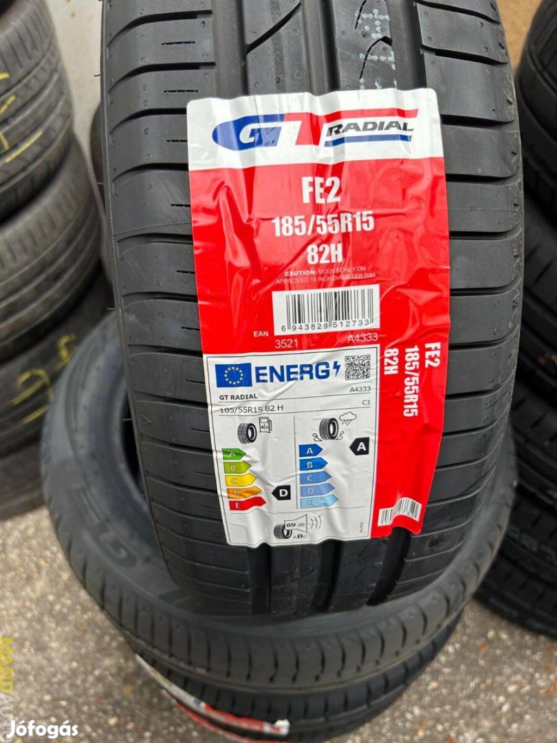185/55R15 Gtradial FE2,Új nyárigumi