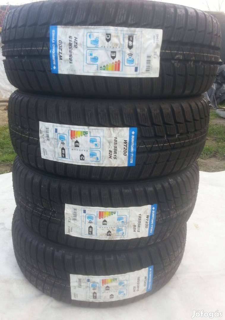 185/55R15 Sumitomo 4 db új téli gumi