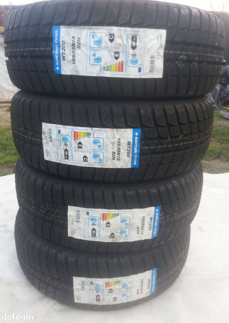 185/55R15 Sumitomo Tyres WT200 új téli gumi