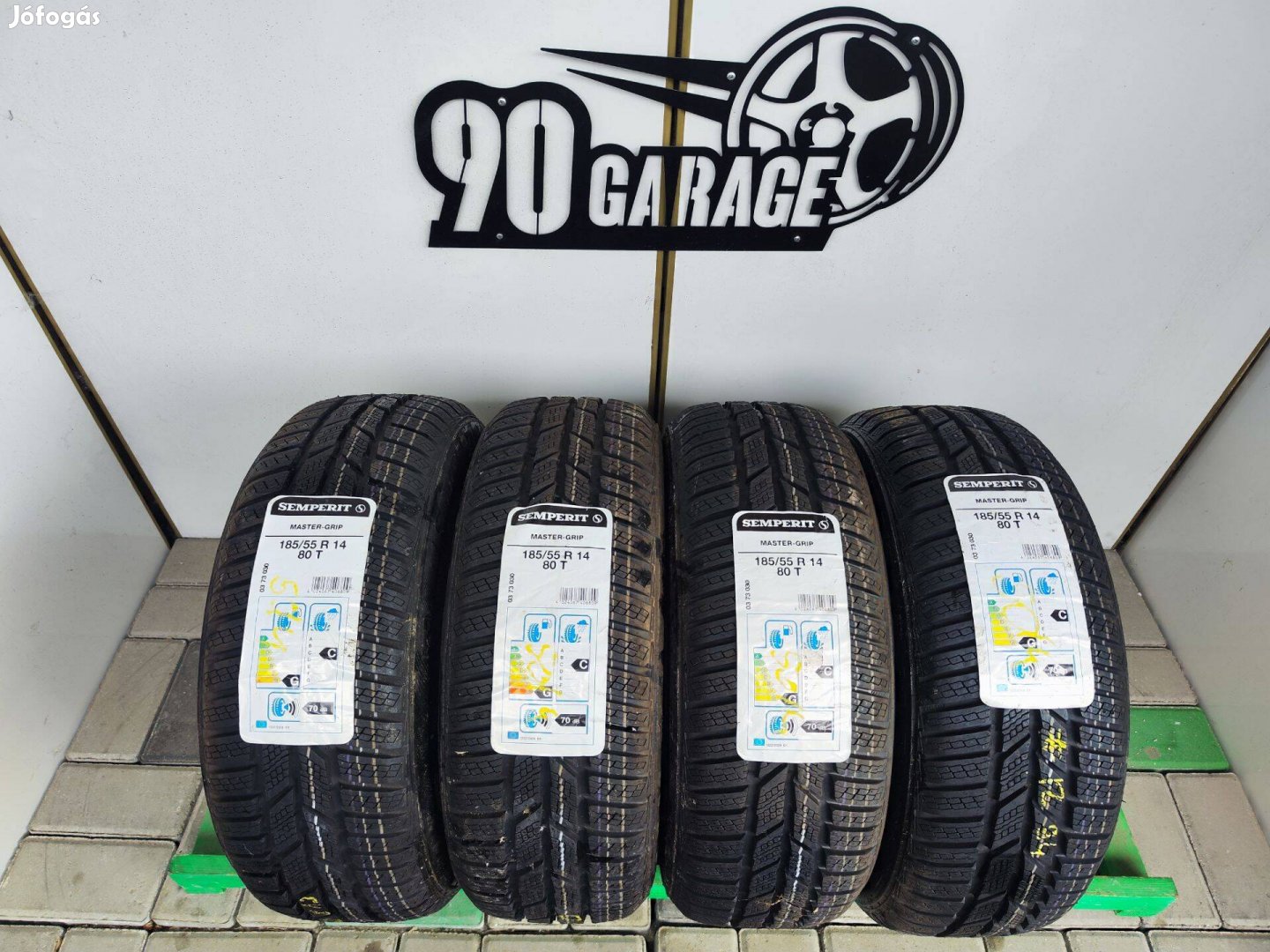 185/55 R14 Semperit 4db Túltárolt új Téligumi gumi 90Garage #1294
