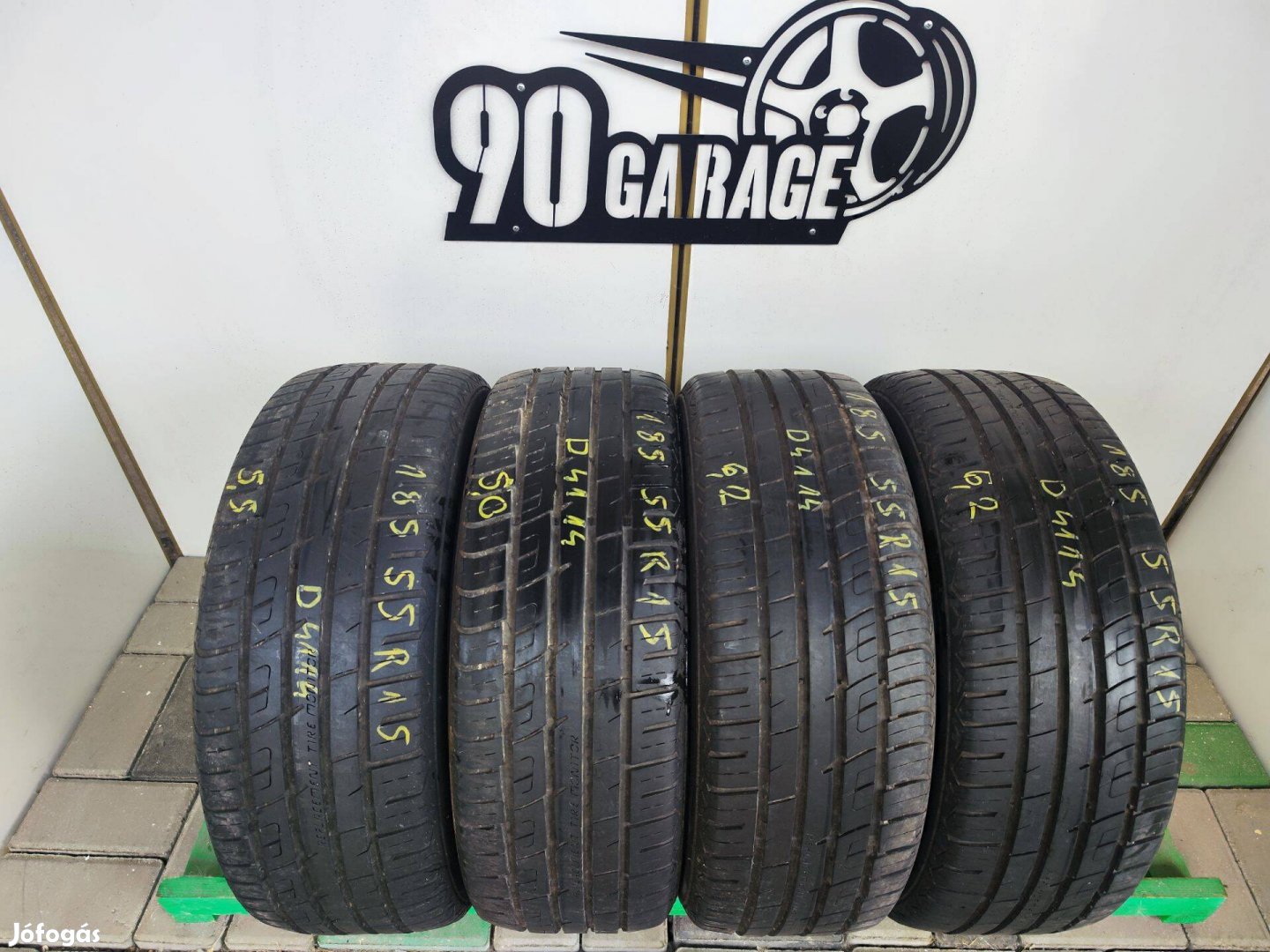 185/55 R15 General 4db Nyárigumi 90Garage #1413