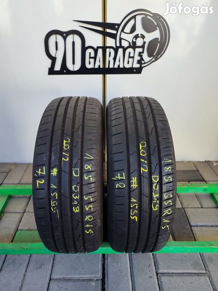 185/55 R15 Hankook  2db Nyárigumi 90Garage #1595