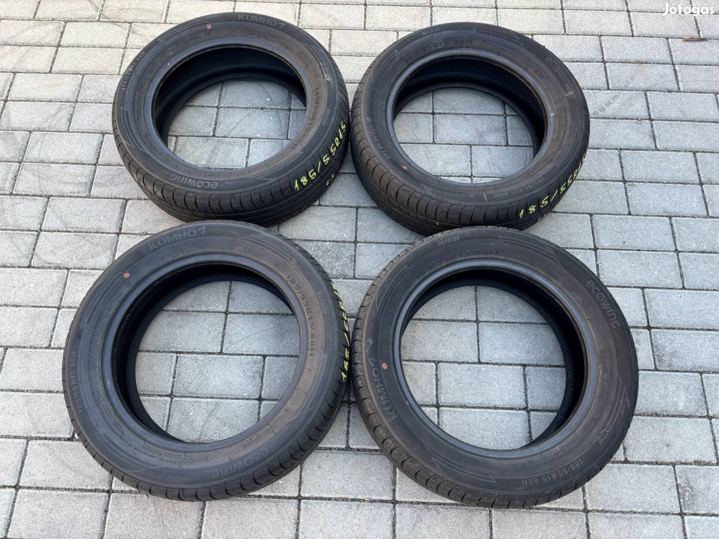 185/55 R15 Kumho nyárigumi