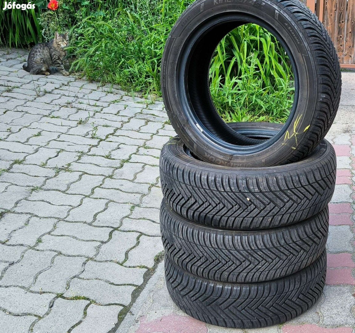 185/55 R15, Hankook négyévszakos szett, DOT 2022