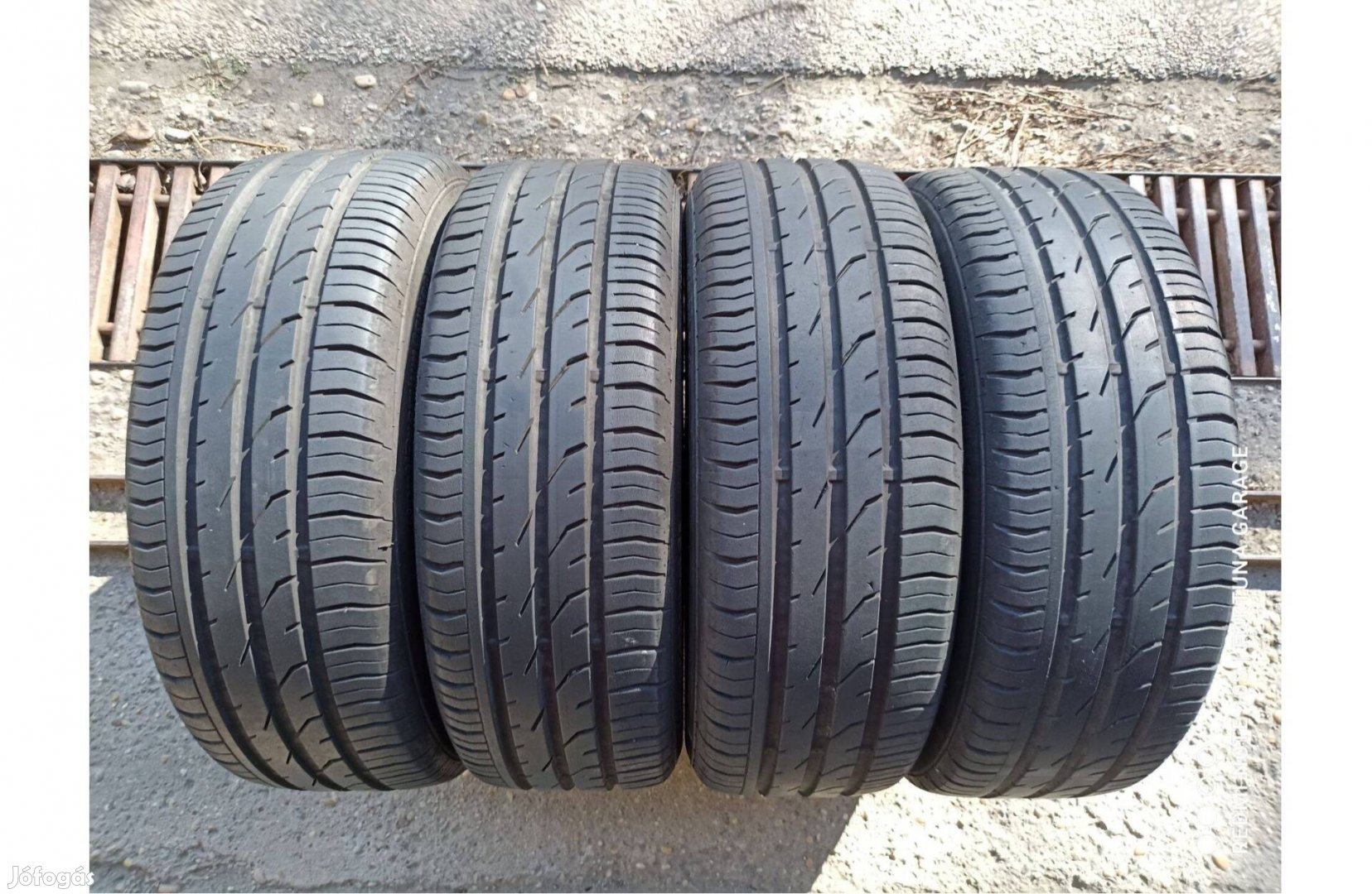 185/55 R16" Continental PC 2 használt nyári garnitúra