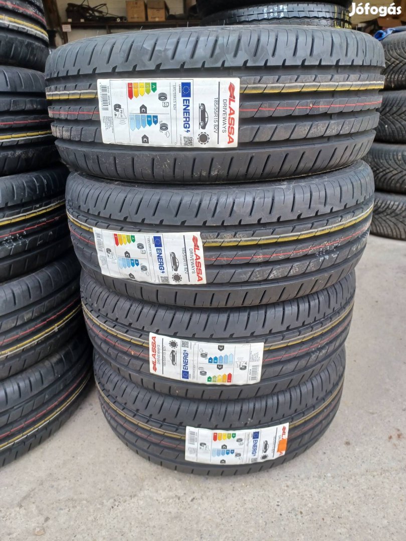 185/55r15 nyári 4db Új Lassa 