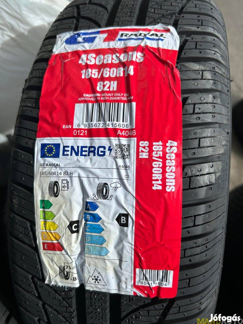 185/60R14 Gtradial 4Seasons,Új négy évszakos gumi