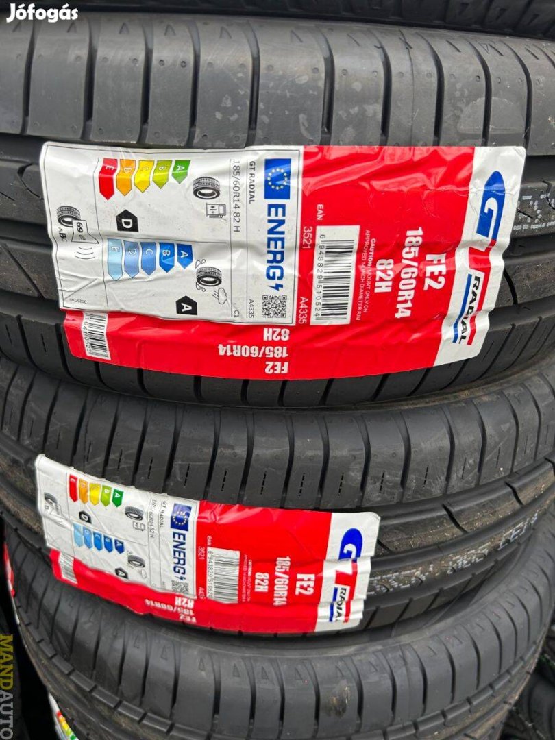 185/60R14 Gtradial FE2,Új nyárigumi