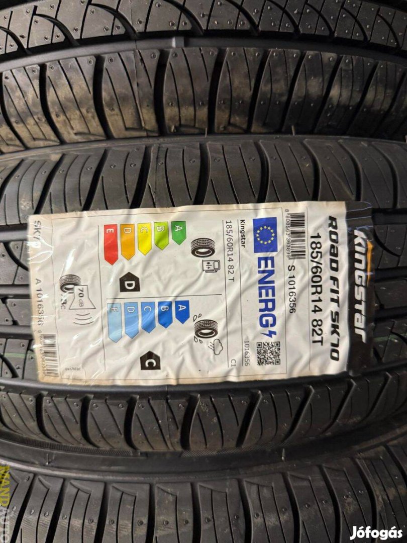 185/60R14 Kingstar SK70(Hankook termék!),Új nyárigumi