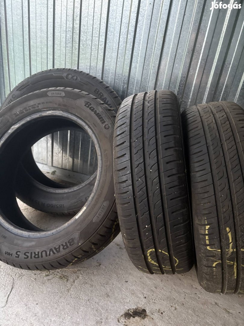 185/60R15 Barum nyári gumik Dot22