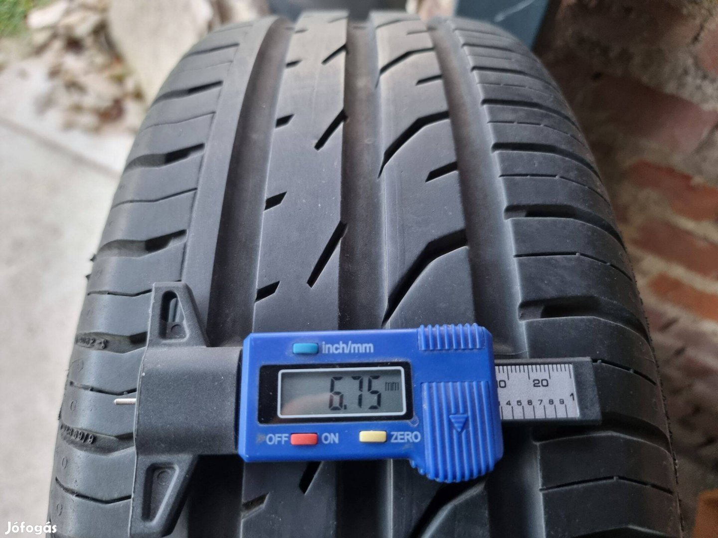 185/60R15 Continental gumi garnitúra nagyon jó állapotban eladó!