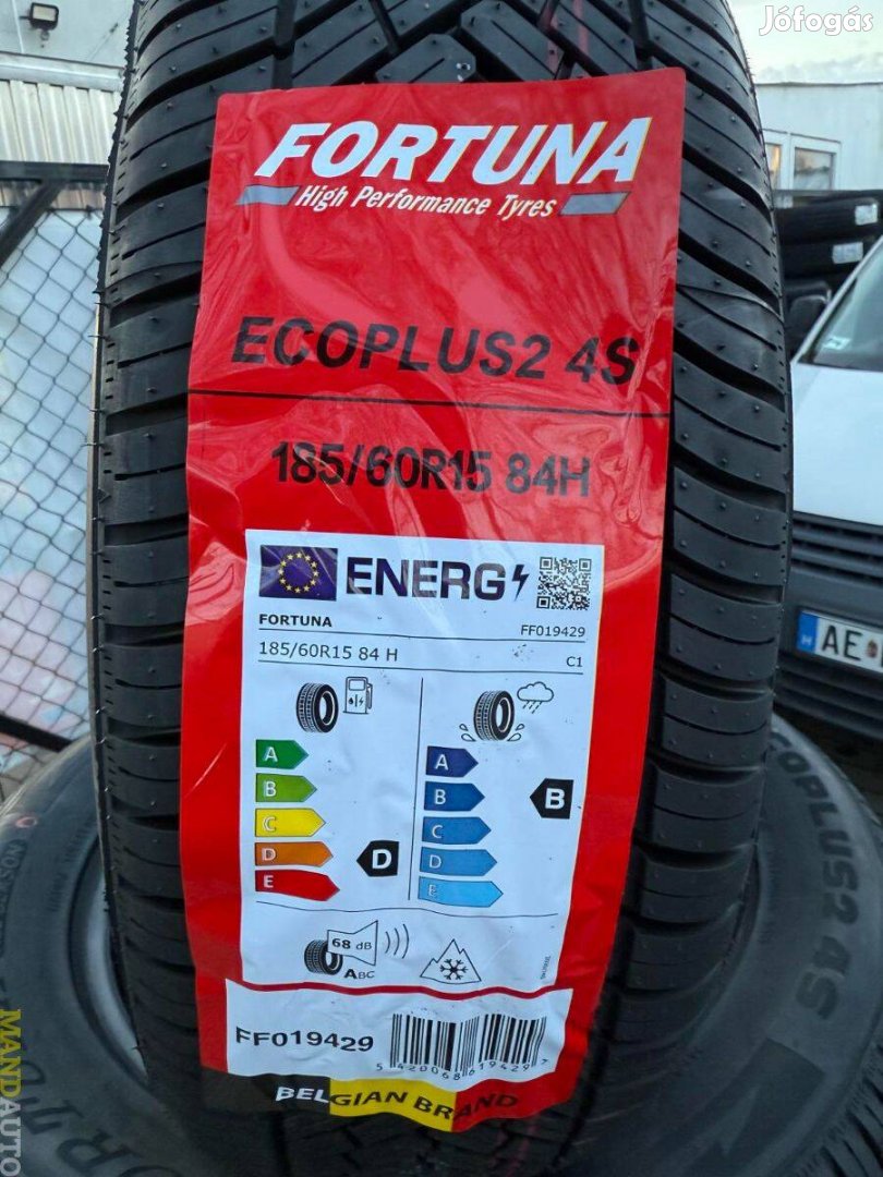 185/60R15 Fortuna Ecoplus2 4Season,Új négy évszalos gumi