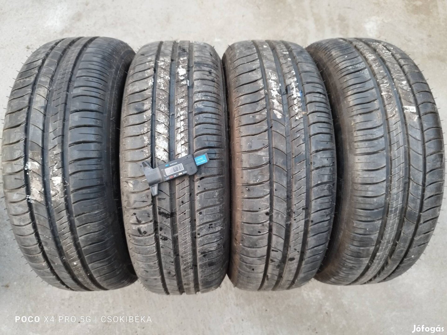 185/60R15 Michelin Energy saver nyári 