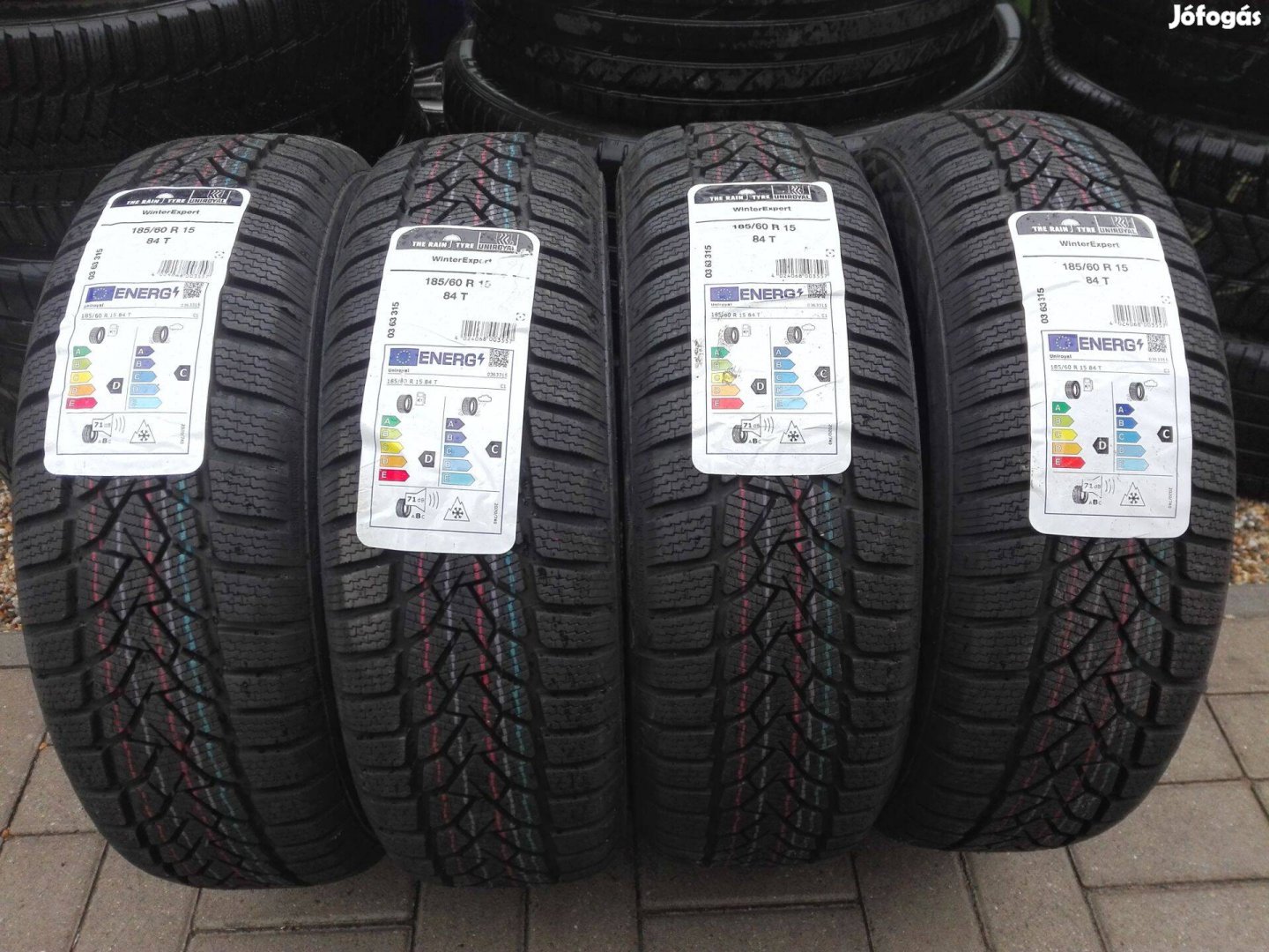 185/60R15 Új Uniroyal téli gumi garnitúra 185/60 R15