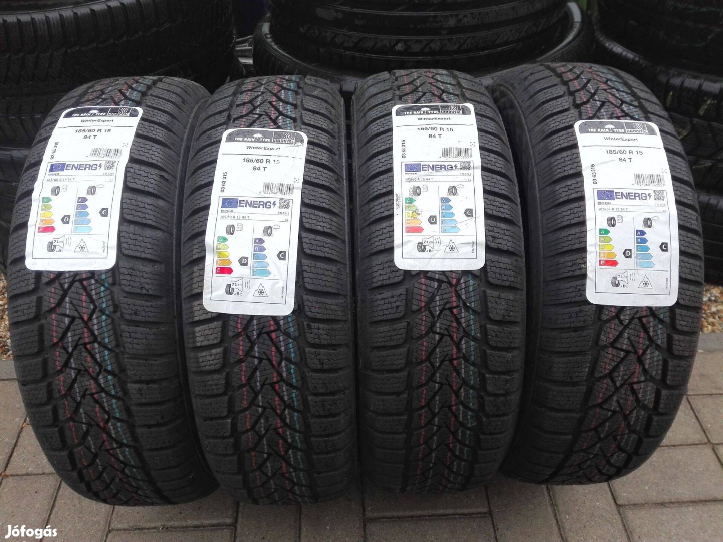 185/60R15 Új Uniroyal téli gumi garnitúra 185/60 R15