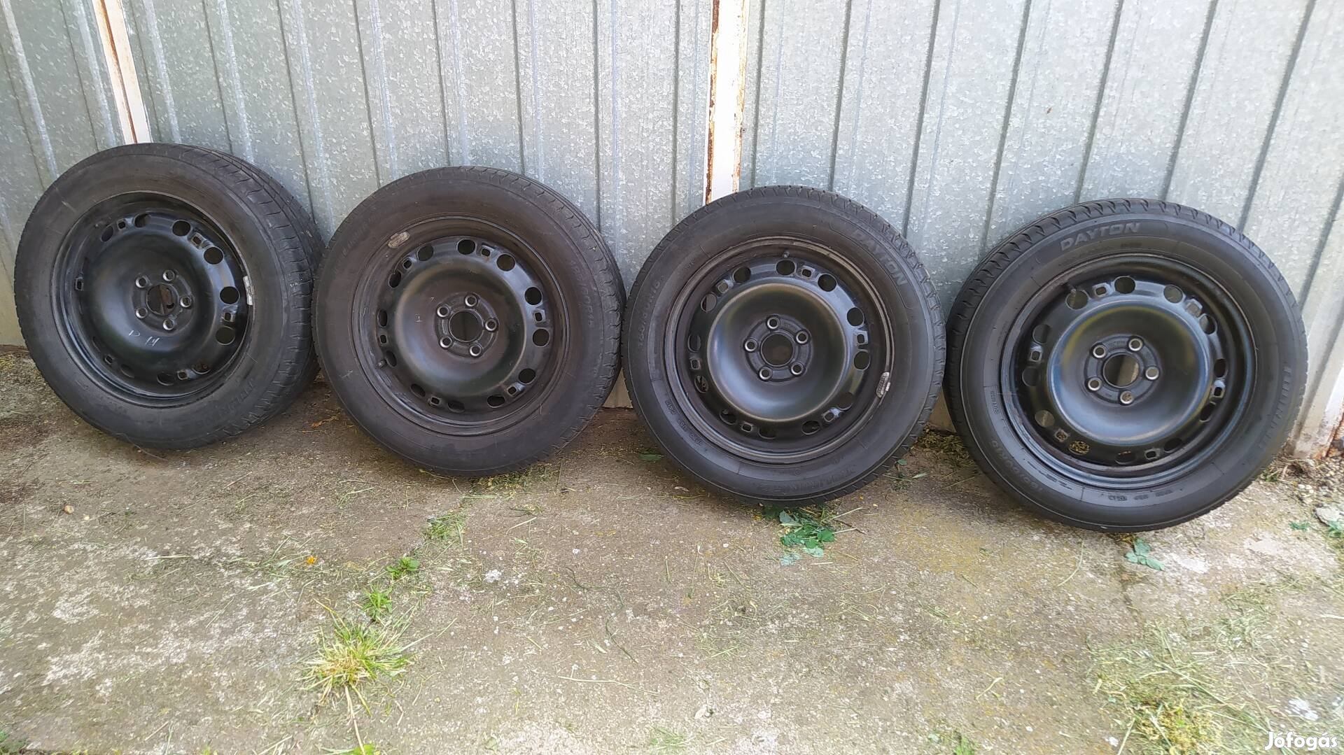 185/60R15 japán nyári garnitúra VW-Skoda-Seat lemezfelnin - 4 db