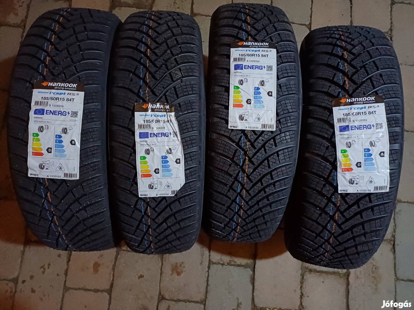 185/60R15 új Hankook Icept RS3 téli gumi gumiabroncs