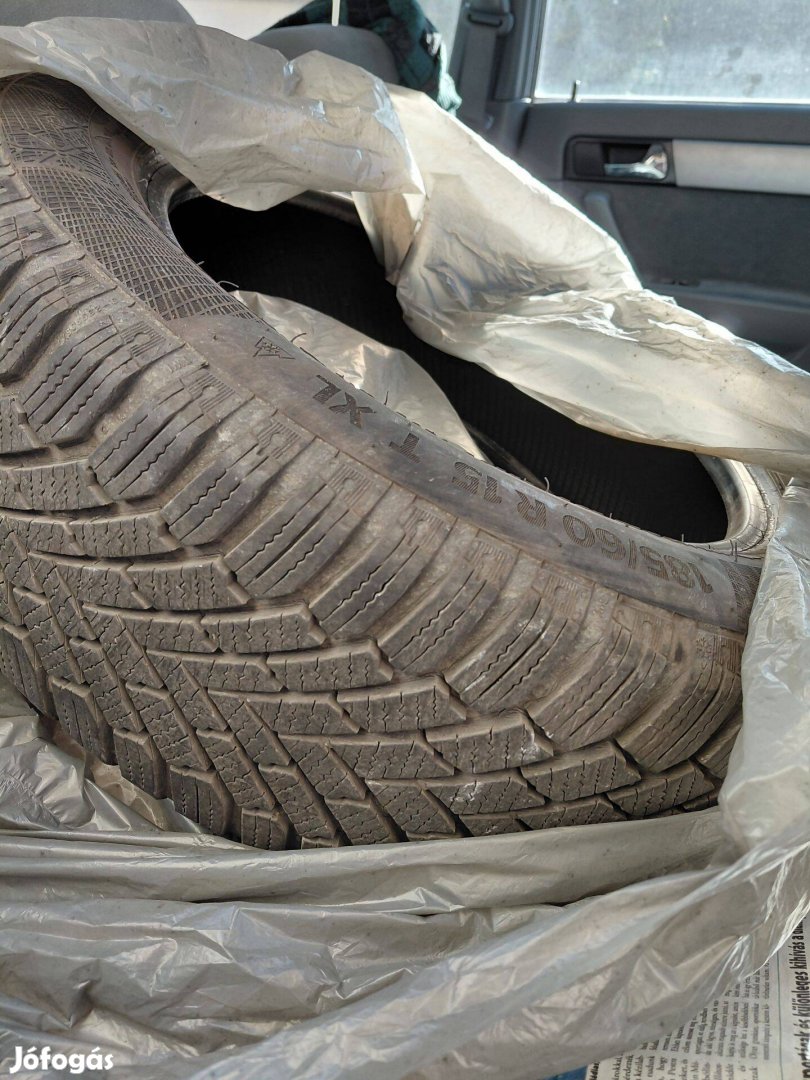 185/60/15 használt téli gumi olcsón Bp.12.ker.ben
