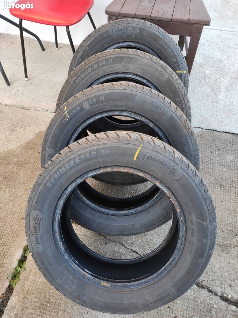 185/60 R14 Point S Summerstar 3+ nyári gumi eladó!